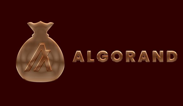 Typografie, 3D, Algorand, Algo