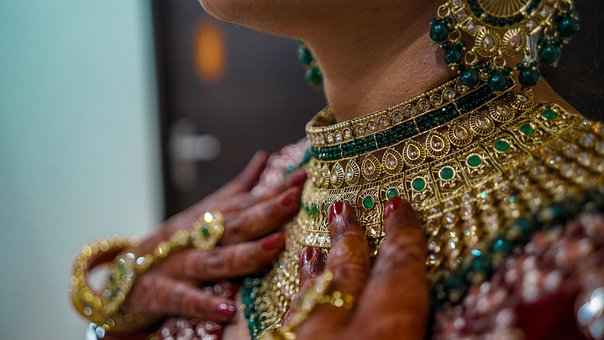 Novia, Mujer, Boda, Matrimonio, Joyas