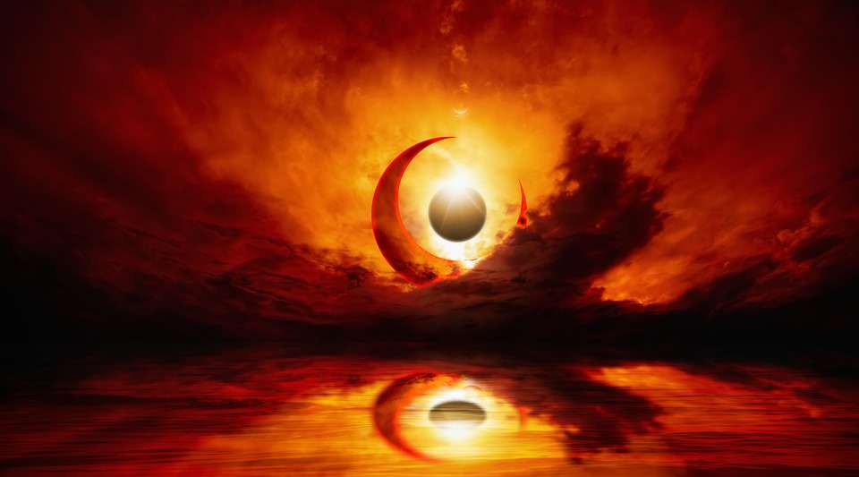 Download Eclipse, Space, Wallpaper. Royalty-Free Stock Illustration