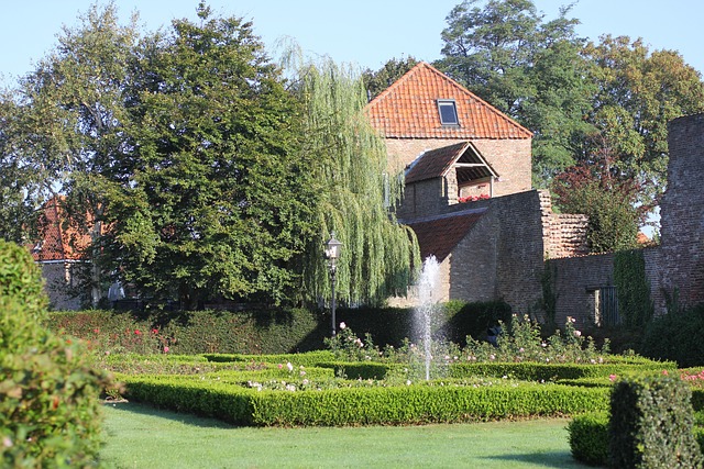 Free City Garden Fortress photo and picture