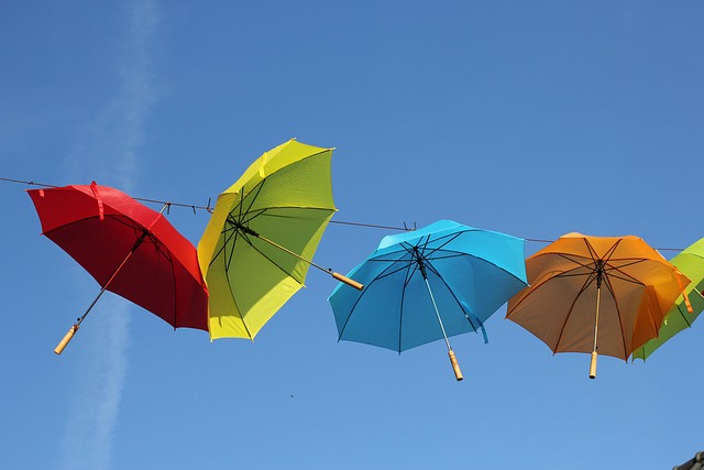 Free Umbrella Colorful photo and picture