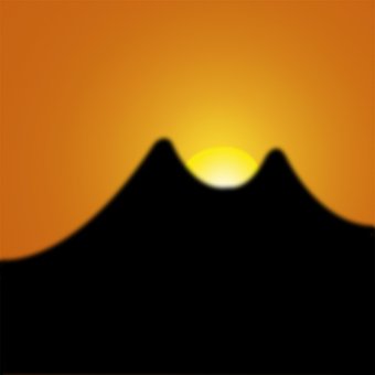 Free Sunrise Hill photo and picture