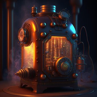 Cazan De Incalzire, Steampunk