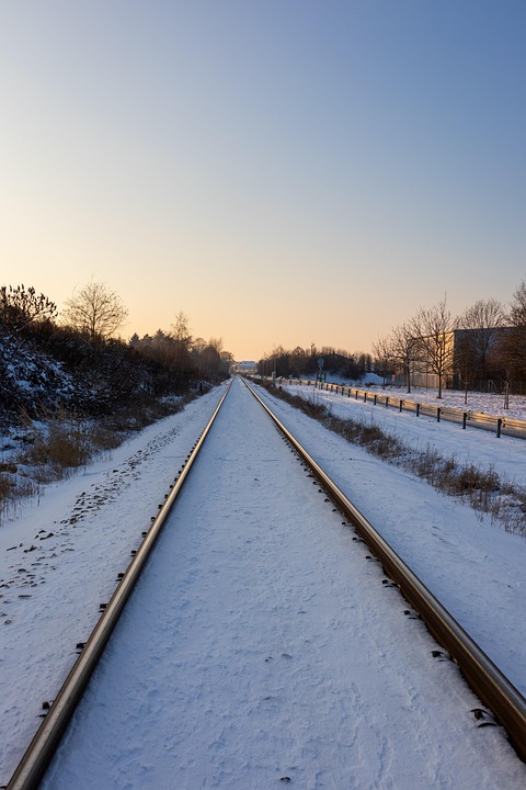Snow On Rails Snow Winter Rail Railroad - Free photo on Pixabay - Pixabay