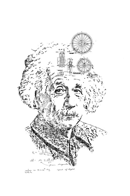 Cartesian Graph Albert Einstein Math Download Einstein, Genius, Mathematics. Royalty-Free Stock Illustration ...
