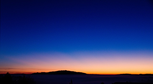 Free Winter Sunset photo and picture