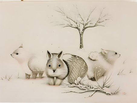 Desenho, Colorir, Hase, Licht