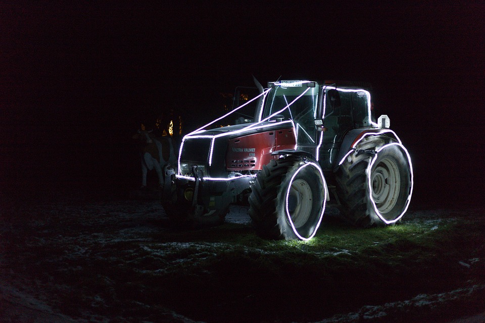 Christmas Tractor Lights - Free photo on Pixabay - Pixabay