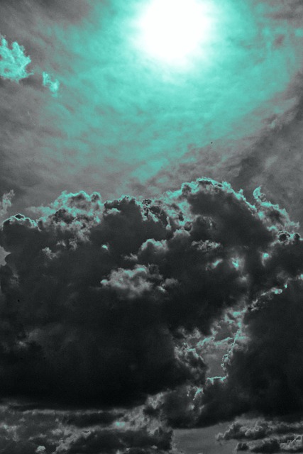 Nuvens, Sépia, Paraíso