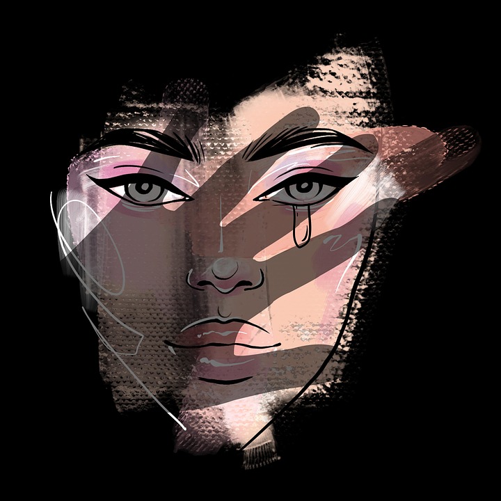 Download Woman, Domestic Violence, Oppression. Royalty-Free Stock