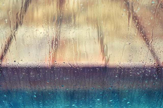 Copo, Janela, Gota De Chuva, Madeira