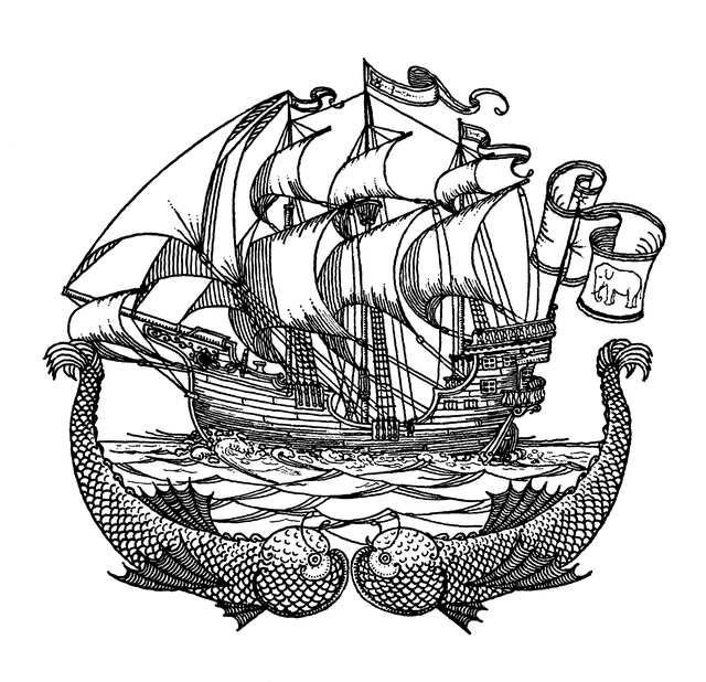 Free galleon nature ship illustration
