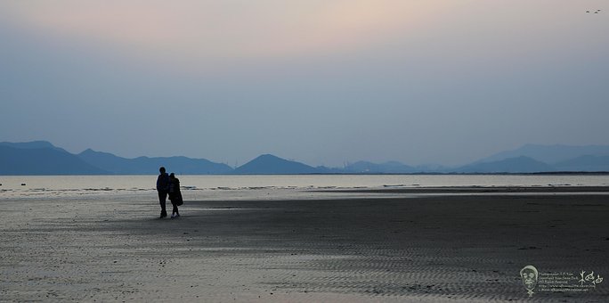 Free Beach Sunset photo and picture