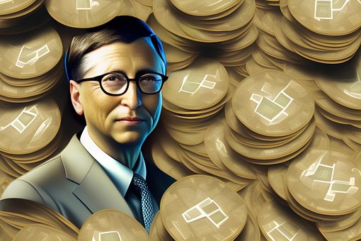 Bill Gates, Microsoft, Dinheiro, Moeda