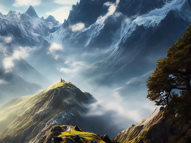 Generado, Paisaje, Panorama, Montañas