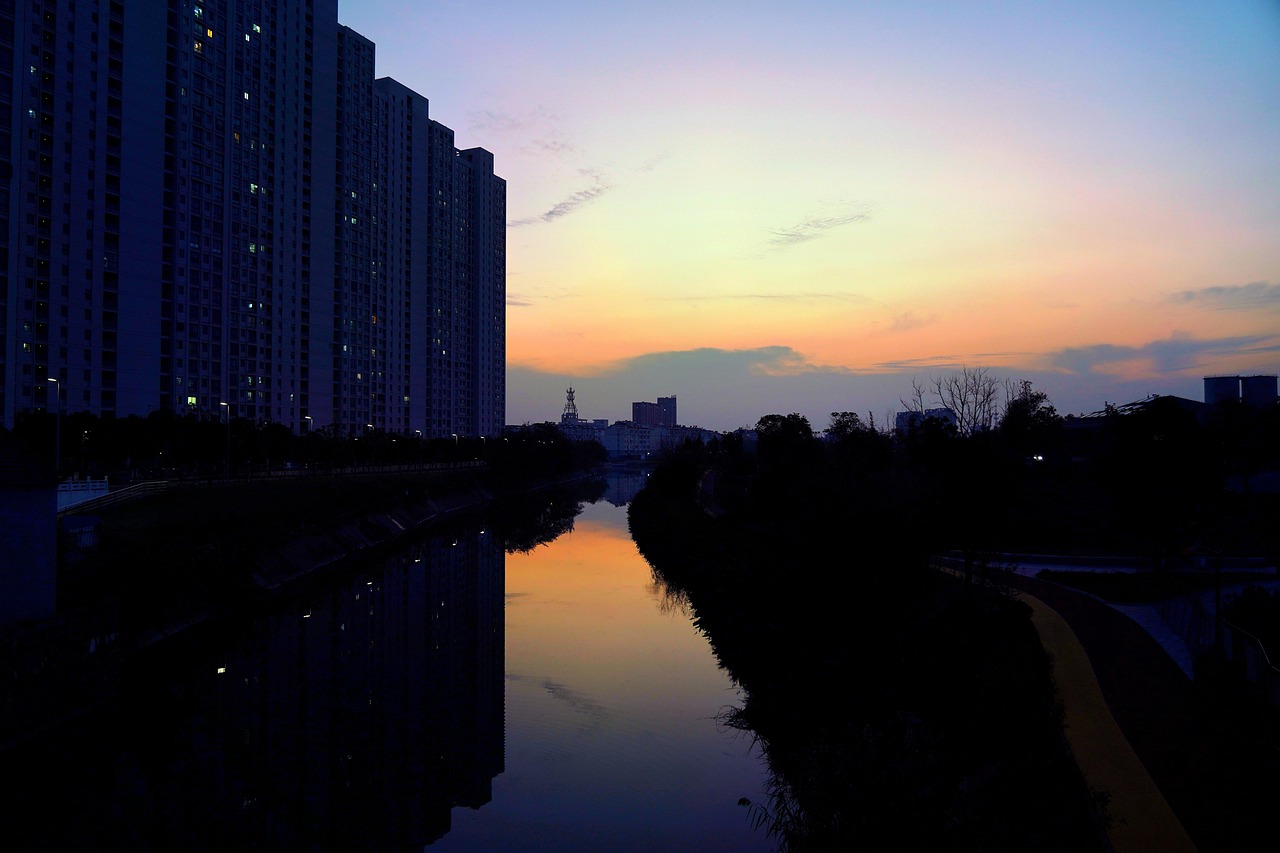 城市景观 傍晚的天空 日落 - Pixabay上的免费照片 - Pixabay