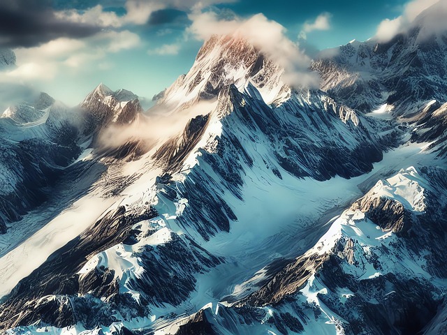 Free generated landscape panorama illustration