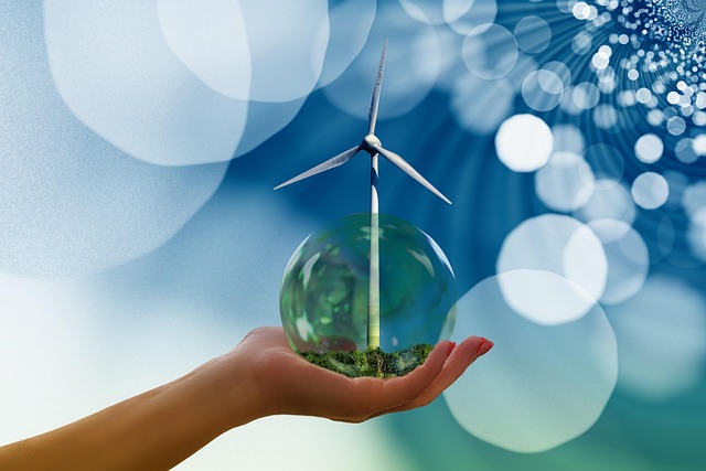 Free energy wind wind power illustration