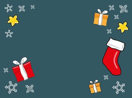 Free Christmas Gifts vector and picture