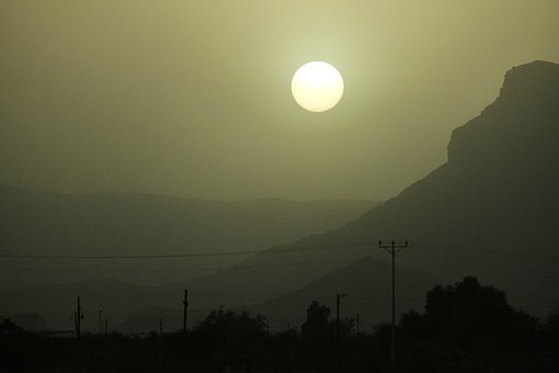 Free Desert Sandstorms photo and picture