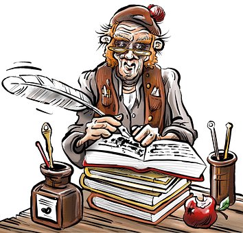 Free Writes Desk illustration and picture