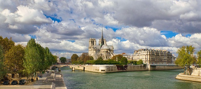 Paris, Francúzsko, Európa, Kostol