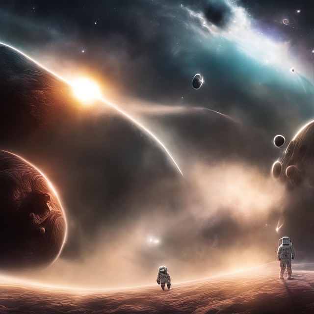 Astronaut, Raum, Abenteuer, Galaxis