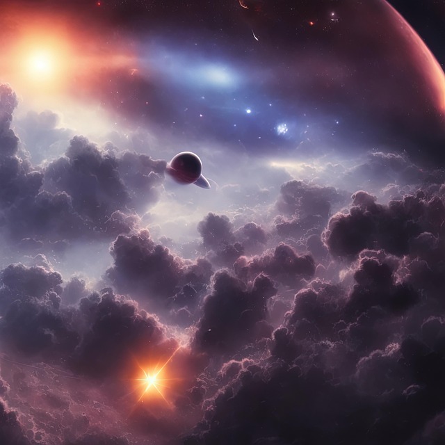 Astronaut, Raum, Galaxis, Kosmonaut