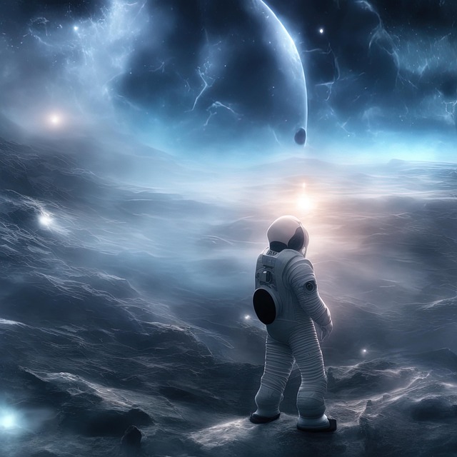Download free HD stock image of Astronaut Adventure Free astronaut adventure space illustration