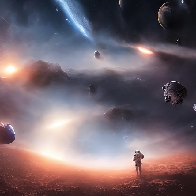 Astronauta, Aventura, Espaço, Galáxia