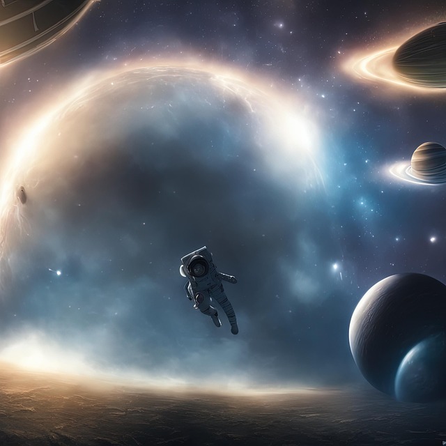Astronaut, Abenteuer, Raum, Galaxis