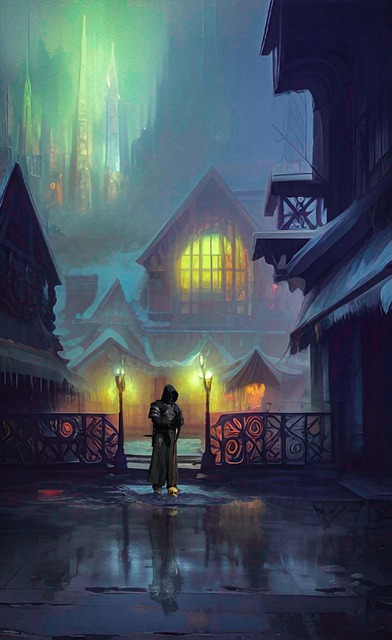 Free background city homes illustration
