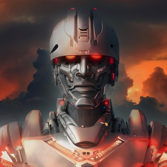 Free warrior soldier battle illustration
