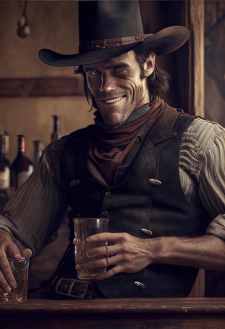 Free Cowboy Wild West illustration and picture