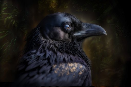 Free Crow Bird photo and picture