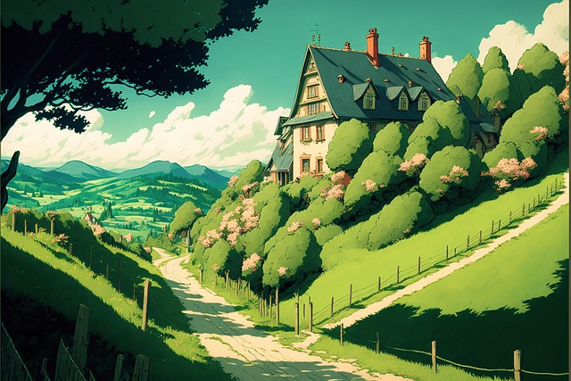 Download free HD stock image of Home Forest Free home forest mountain illustration