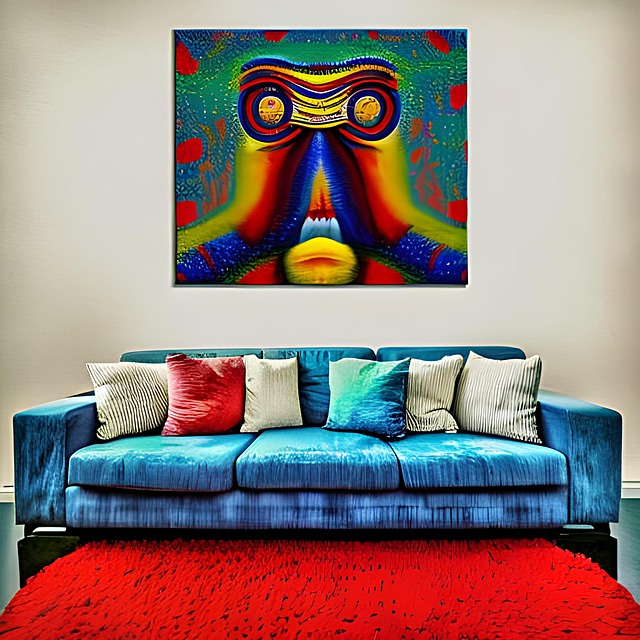 Free monkey art painting illustration