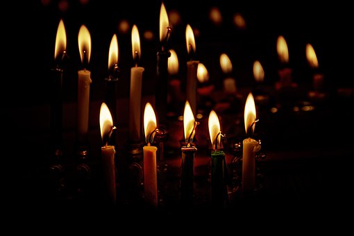 Velas De Té, Velas Encendidas