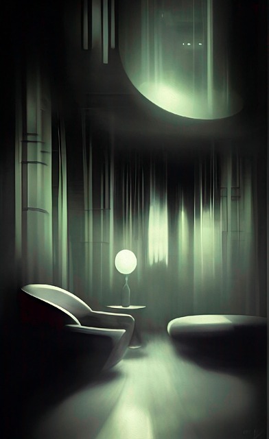 Free house living room architecture illustration