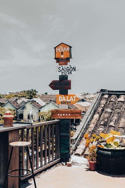 Hội Eine Stadt, Vietnam, Straßenfoto