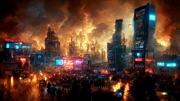 Cyberpunk, Stadsvuur, Cyberpunkvuur
