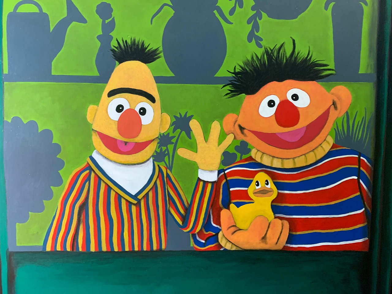 Sesame Street Themed Mural - Free photo on Pixabay - Pixabay