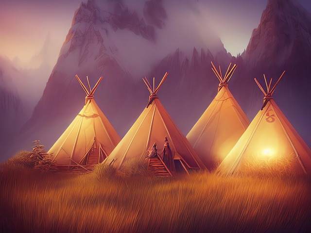 Download Generated Teepee American Indian Royalty-Free Stock