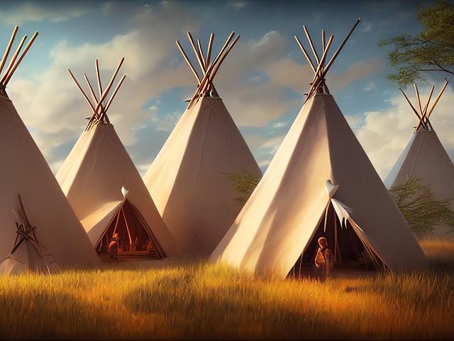Download Generated, Teepee, American Indian. Royalty-Free Stock
