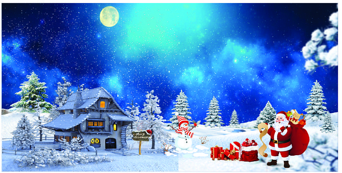 Free Christmas New Year photo and picture