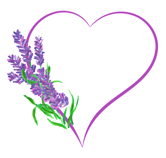 Hjerte, Elsker, Lavendel
