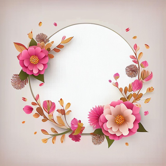Free ai generated circular circle illustration