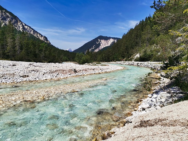 Voda, Isar, Tok, Hory, Krajina, Les