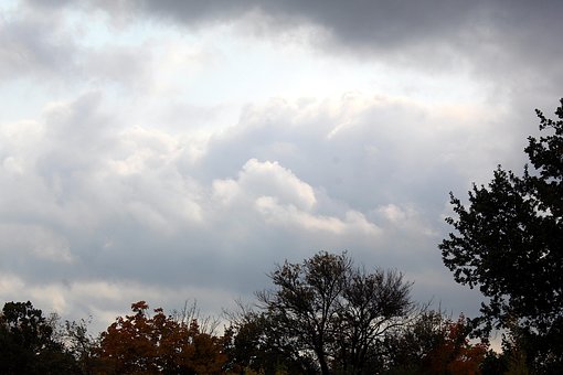 Nebe, Mraky, Vítr, Atmosféra, Temný