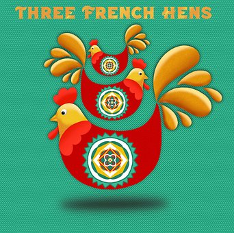 Free Hen Christmas photo and picture